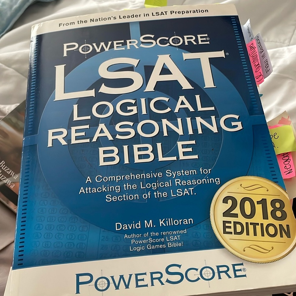 Powerscore LSAT logic reasoning bible